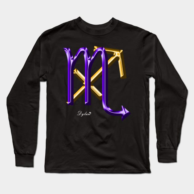 Scorpio Sagittarius Cusp Long Sleeve T-Shirt by DylanArtNPhoto